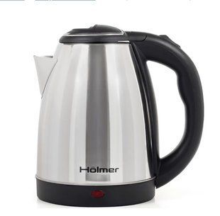 Электрический чайник серого цвета из нержавеющей стали Holmer HKS-1610 HKS-1610 фото