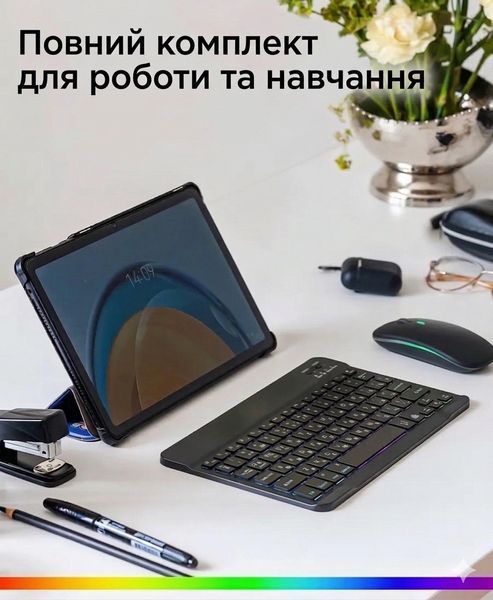 Клавиатура и мышь &mdash; беспроводные (Bluetooth) с подсветкой Keyboard-xPad фото